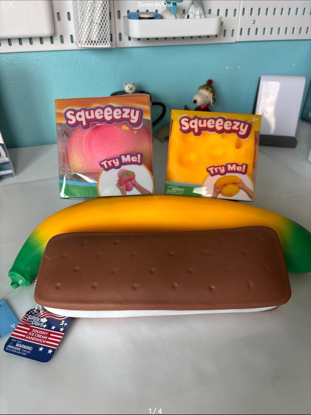 Sunny days squeezy Squishy bundle viral fidget